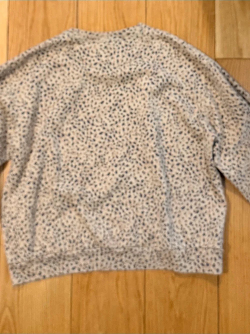 A&F Abercrombie Leopard Print Pullover Sweatshirt - Picture 5 of 5
